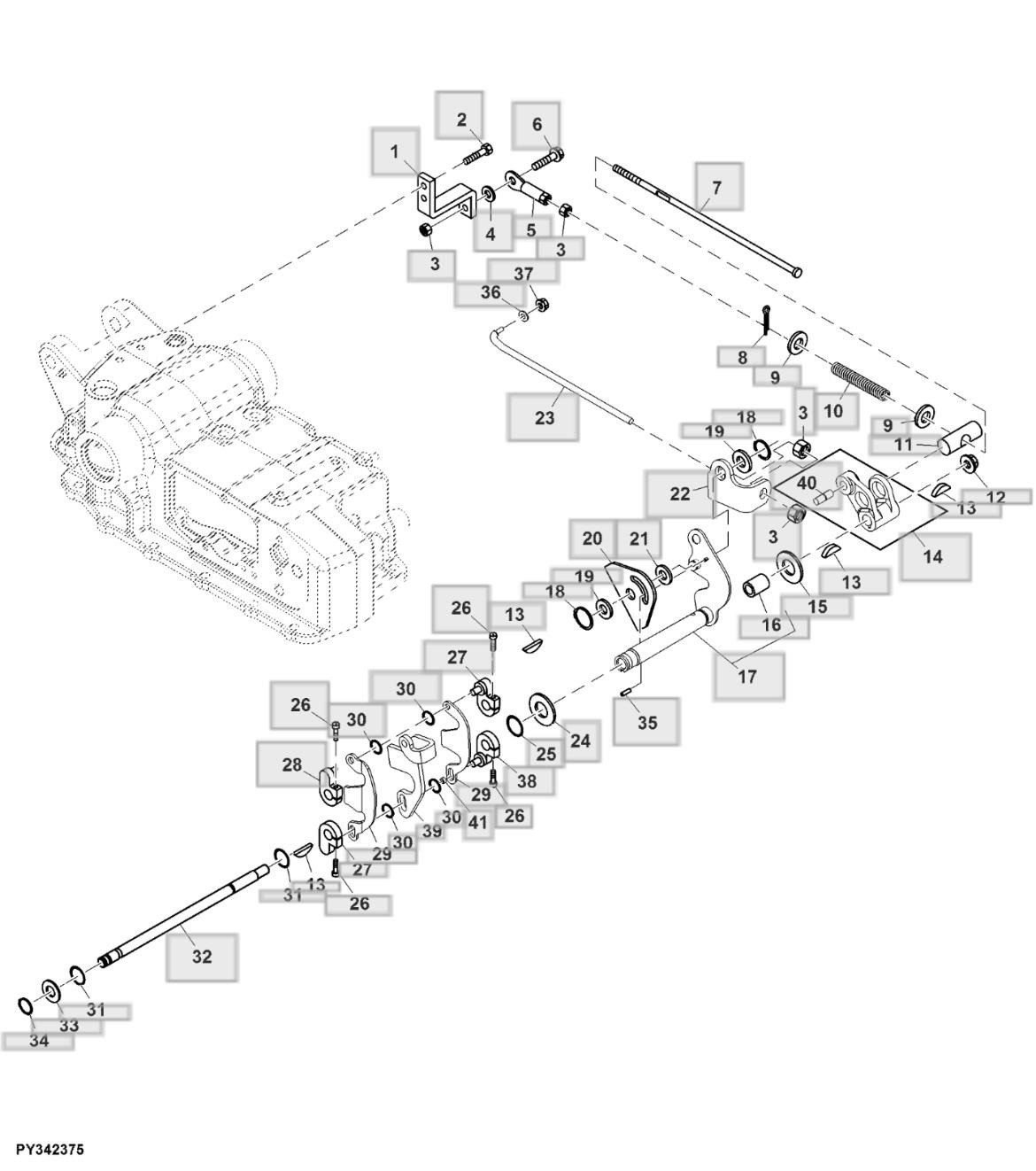 Liên kết điều khiển trục lắc, tay lái trợ lực SCV